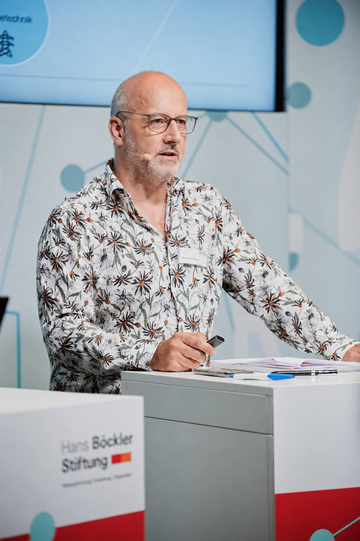 Christian Christen am Redepult