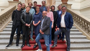Gruppenbild bei der FVK in Berlin im Juni 2026